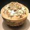清・象牙染雕桃蝠紋蓋碗-漱芳齋-【重華宮へ入り】巡回展-成都博物館