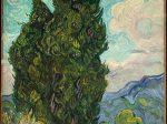 【サイプレス　Cypresses】オランダ印象派画家ファン・ゴッホ（Vincent van Gogh）