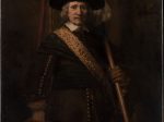 【旗手（フローリス・ソープ)　The Standard Bearer (Floris Soop)】オランダ‐バロック時代画家‐レンブラント・ファン・レイン（Rembrandt van Rijn）