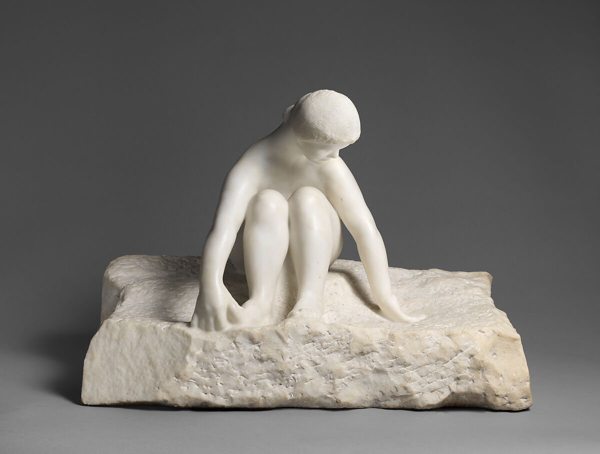 【海辺　Beside the Sea】フランス彫刻家‐オーギュスト・ロダン（Auguste Rodin）