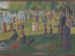 【ラ・グランド・ジャットの日曜日　A Sunday on La Grande Jatte】フランス‐印象派画家‐ジョルジュ・スーラ（Georges Seurat）