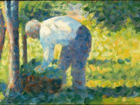【園芸家　The Gardener】フランス‐印象派画家‐ジョルジュ・スーラ（Georges Seurat）