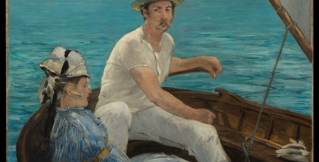 【舟遊び】エドゥアール・マネーメトロポリタン美術館所蔵