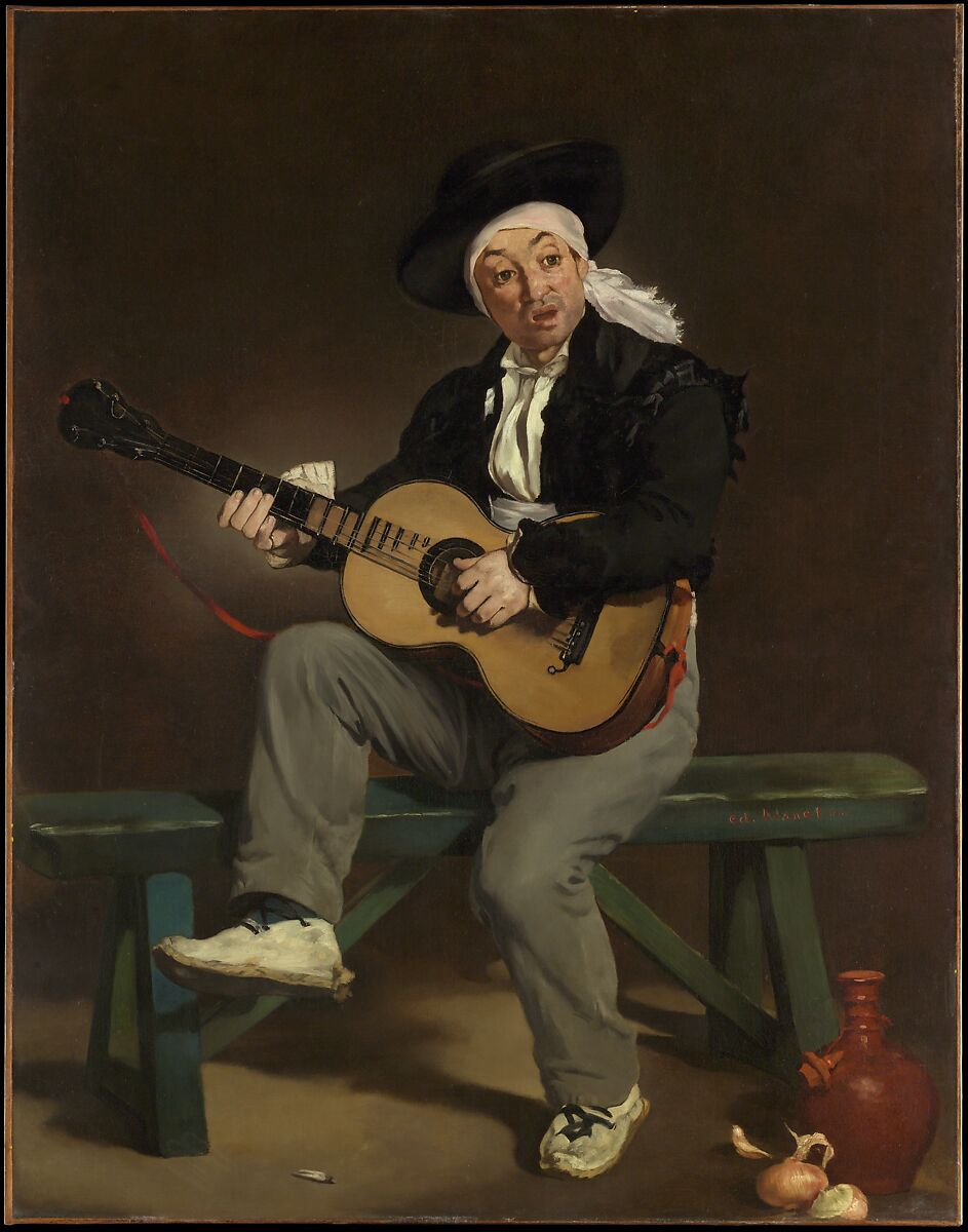【スペインの歌手　The Spanish Singer】フランス‐印象派画家‐エドゥアール・マネ（Edouard Manet）