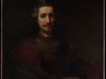 【拡大鏡持ち男性　Man with a Magnifying Glass】オランダ‐バロック時代画家‐レンブラント・ファン・レイン（Rembrandt van Rijn）