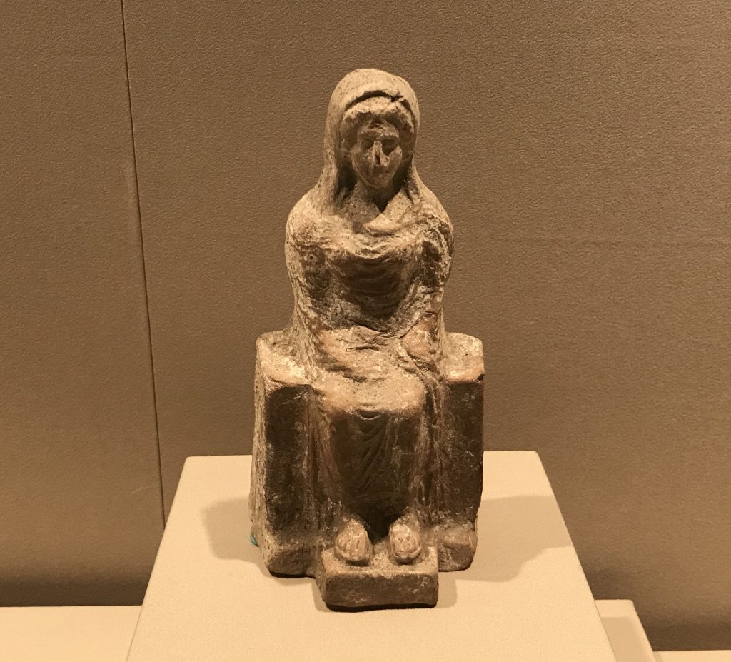 陶製女性像-特別展【彩絵地中海-PAESTUM-一つ古城の文明と幻想】-四川博物院