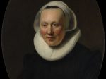 【女性の肖像画　Portrait of a Woman】オランダ‐バロック時代画家‐レンブラント・ファン・レイン（Rembrandt van Rijn）