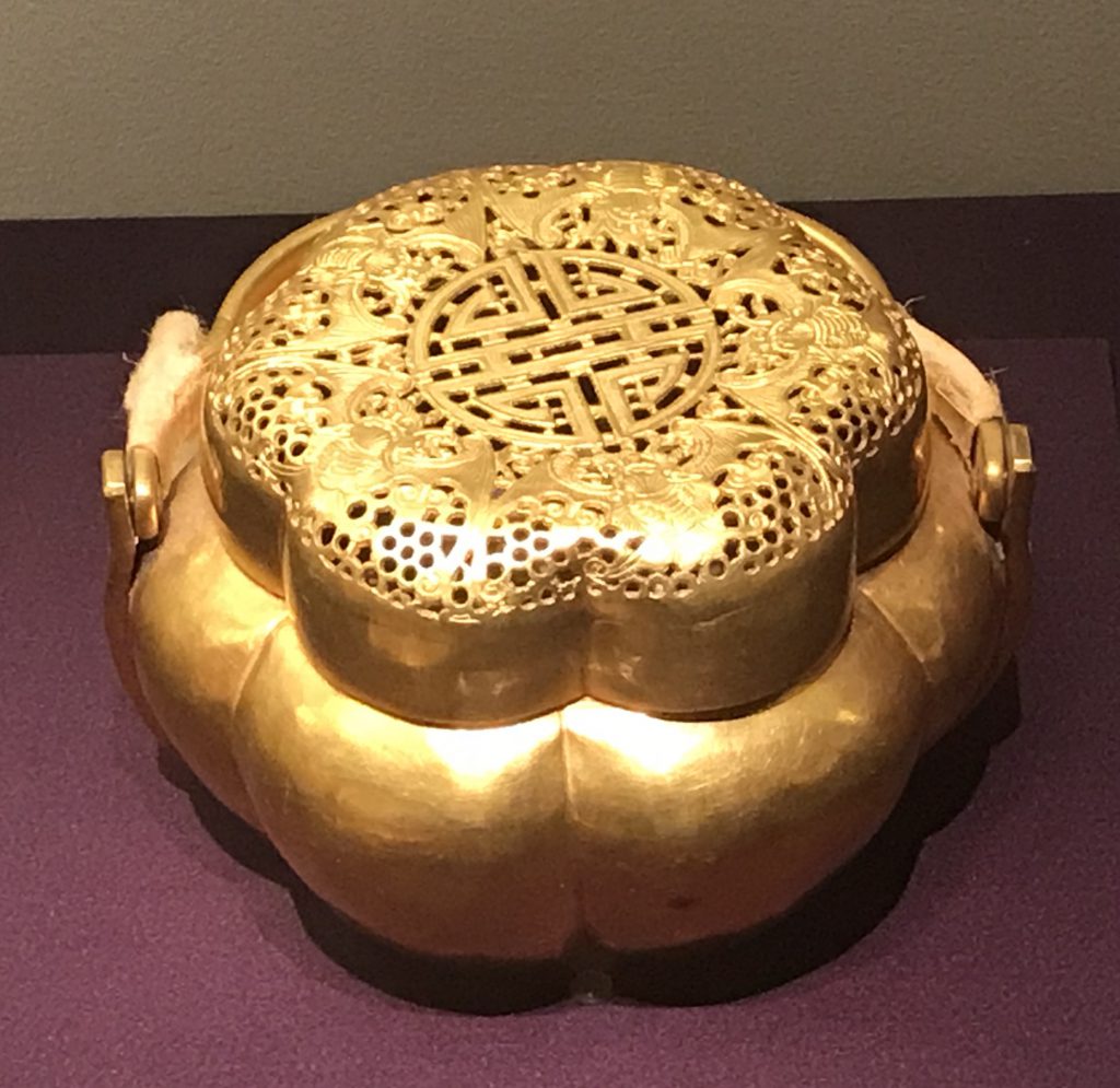 金手炉-万寿盛典-特別展-金玉琅琅-清代宮廷の儀式と生活-金沙遺跡博物館