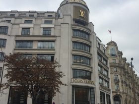 ブランド店-シャンゼリゼ大通り-Avenue des Champs- Élysées-2018年10月-パリ-フランス