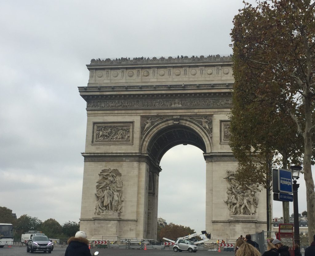 エトワール凱旋門-Arc de Triomphe de lEtoile-2018年10月-パリ-フランス