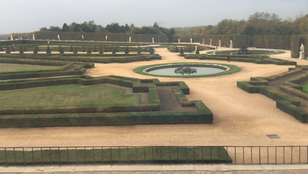 ヴェルサイユ宮殿の庭園-Château de Versailles-2018年10月-パリ郊外-フランス