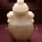 白玉歳歳平安図瓶-龍鳳呈祥-特別展【金玉琅琅-清代宮廷の儀式と生活】金沙遺跡博物館