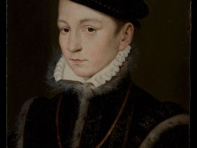 【フランスの国王シャルル9世　Charles IX (1550–1574), King of France】フランス‐ルネサンス美術画家‐フランソワ・クルーエ（François Clouet）