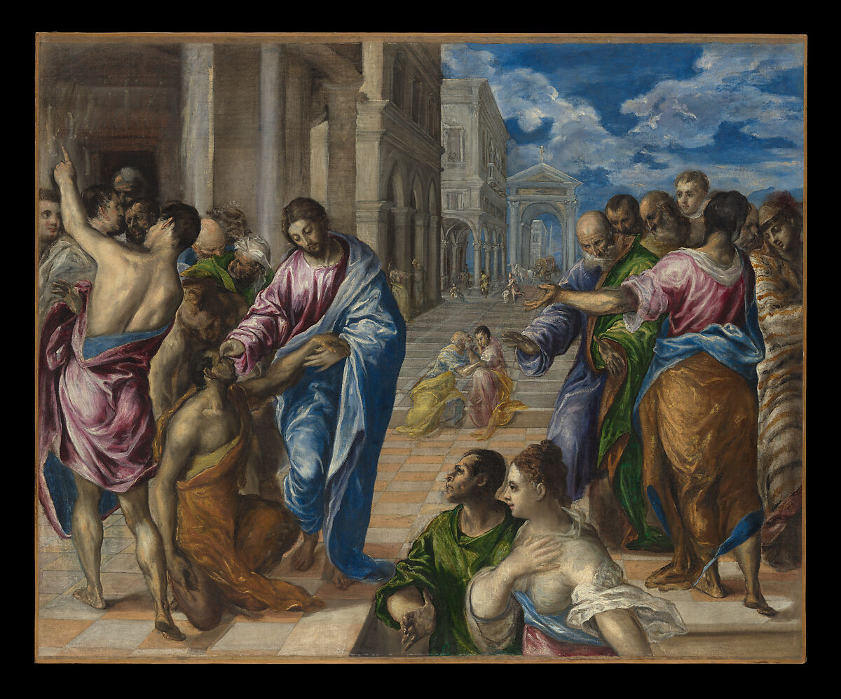 【トレドの風景　View of Toledo】ギリシャ‐スペイン・ルネサンスとバロック時代画家‐エル・グレコ（El Greco）