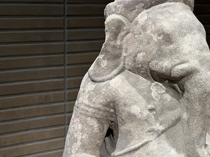 【ガネーシャ坐像－カンボジア、バプーオン入口と象のテラス－アンコール時代】常設展－東京国立博物館－東洋館