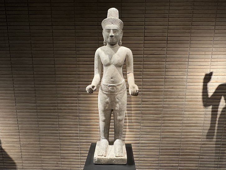 【男神立像－カンボジア、タケオ|アンコール時代】常設展－東京国立博物館－東洋館