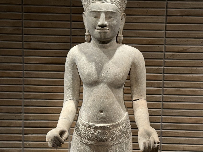 【男神立像－カンボジア、タケオ|アンコール時代】常設展－東京国立博物館－東洋館