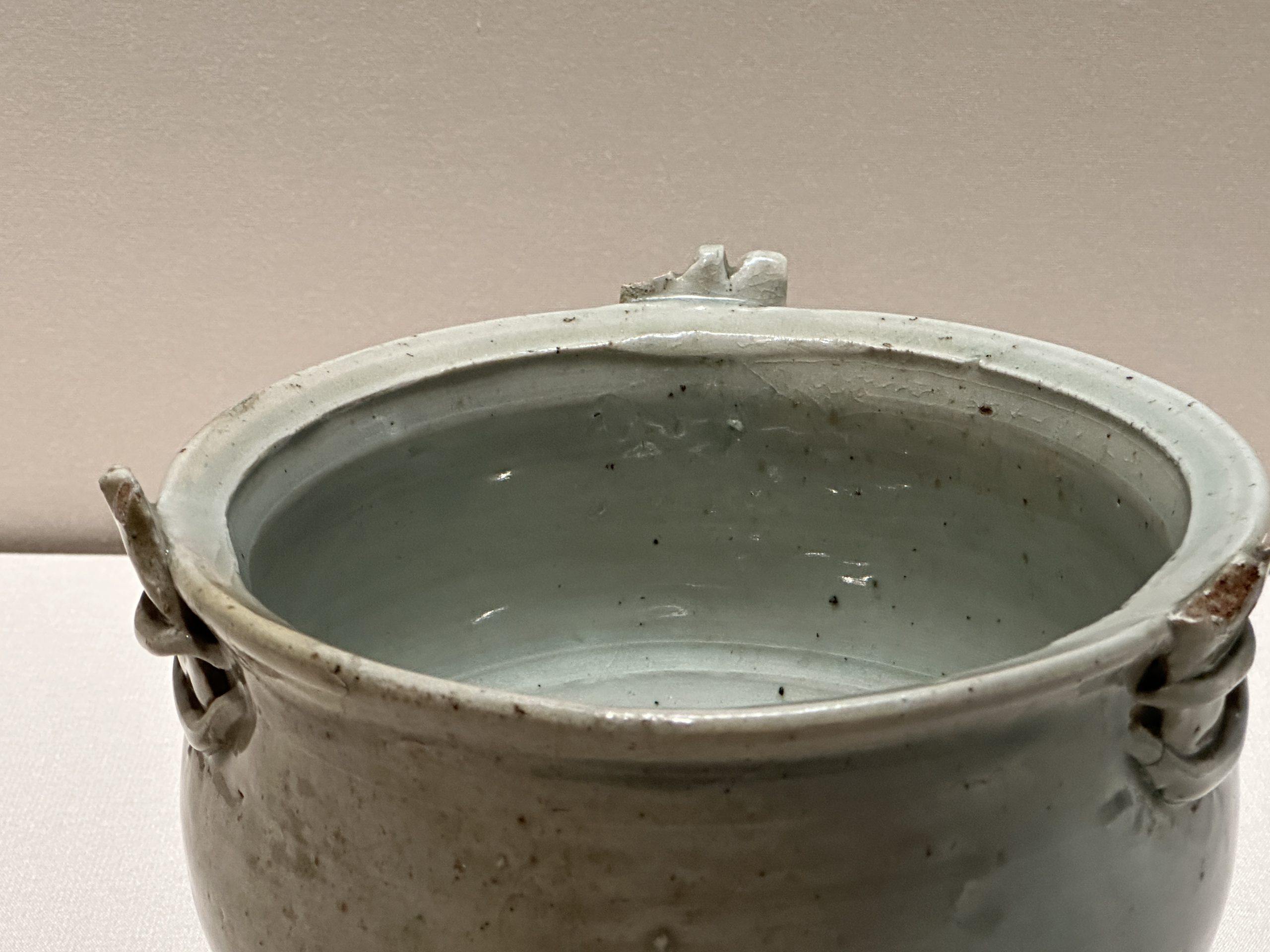【白磁三耳鉢】朝鮮時代－19世紀－常設展－東京国立博物館－東洋館