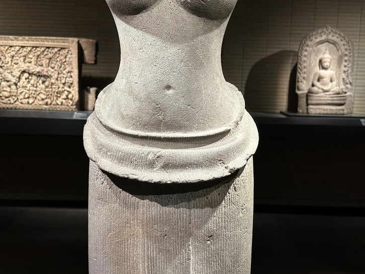 【女神立像】カンボジア、プレア・コー－アンコール時代－常設展－東京国立博物館－東洋館
