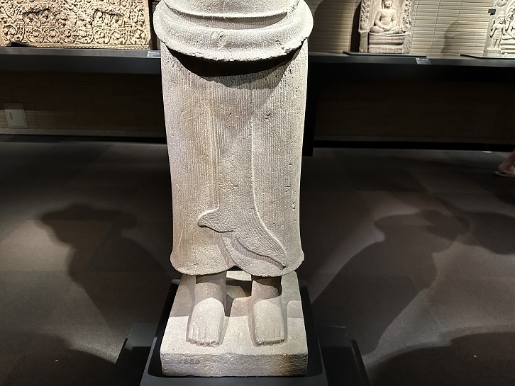 【女神立像】カンボジア、プレア・コー－アンコール時代－常設展－東京国立博物館－東洋館
