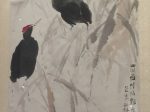 双鳥図軸-李瓊久-紙本-近現代-書画館-四川博物院-成都