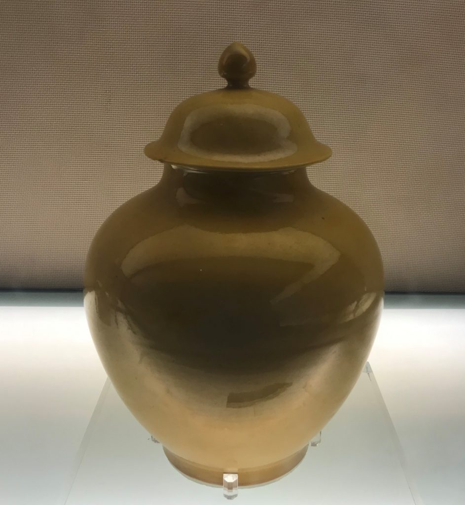 黄釉蓋罐-清・光緒-陶瓷館-陶磁館-四川博物院-成都