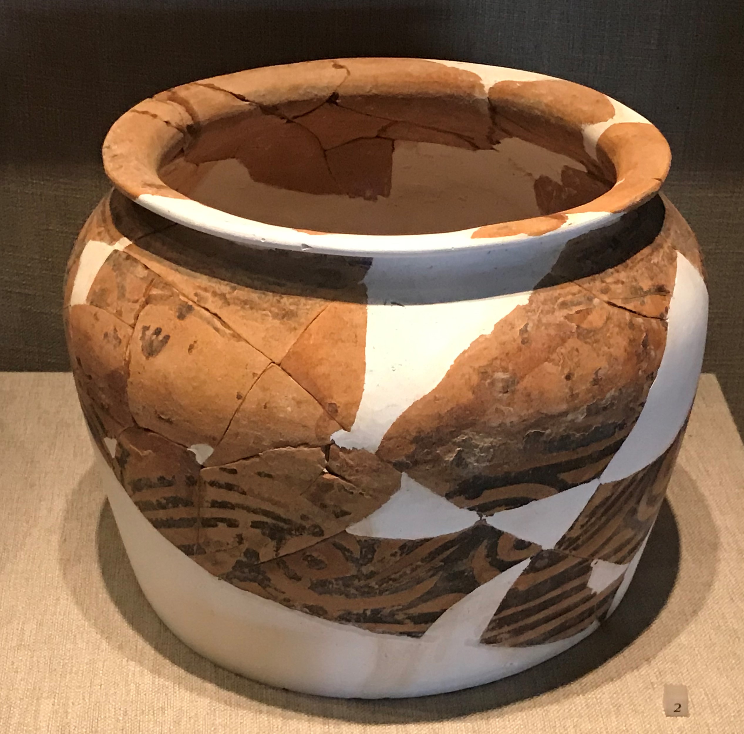 彩陶罐-彩陶瓶-陶人面像-彩陶盆-先秦時代-常設展F２-成都博物館