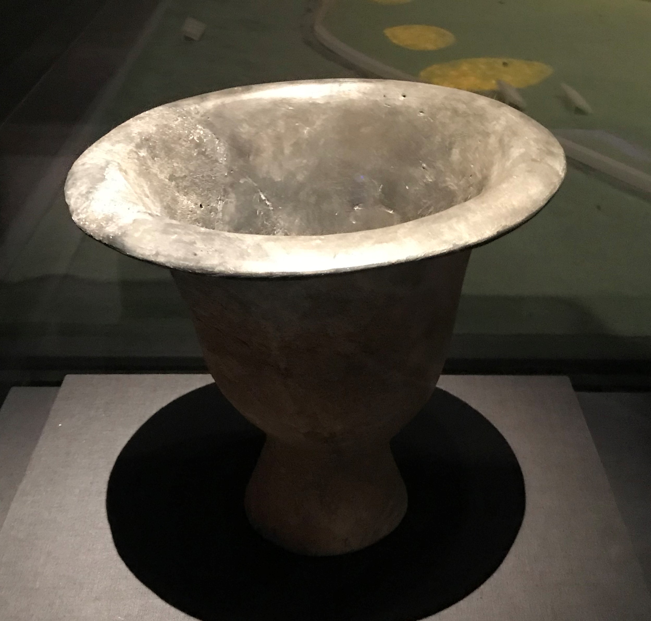 陶敞口圈足尊-先秦時代-常設展F２-成都博物館