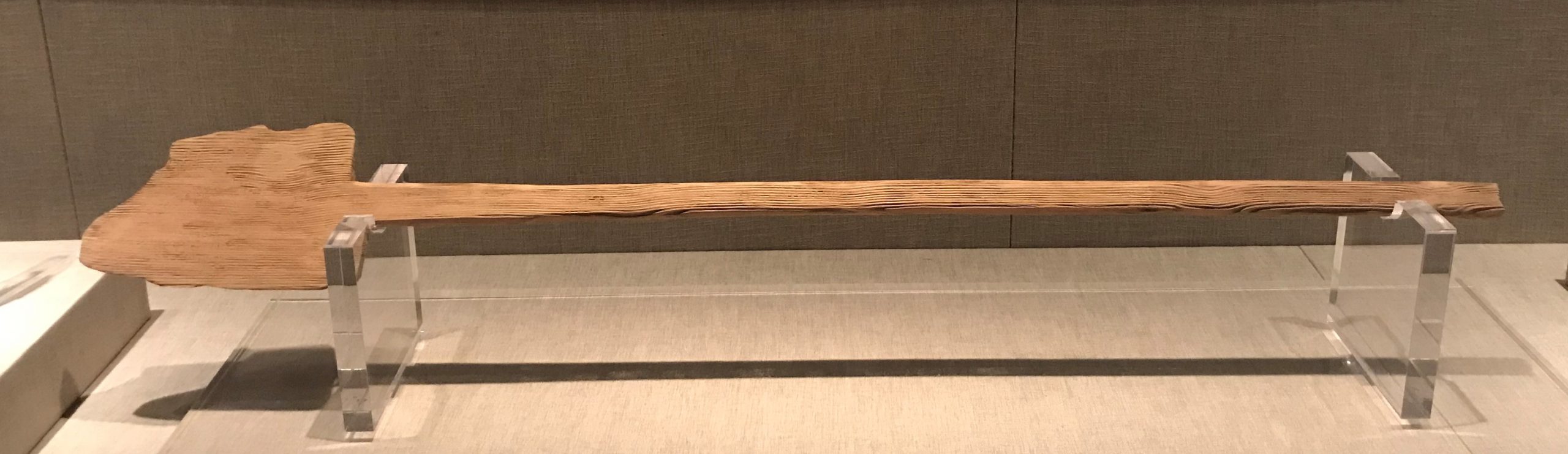 木耜（複製品）-先秦時代-常設展F２-成都博物館