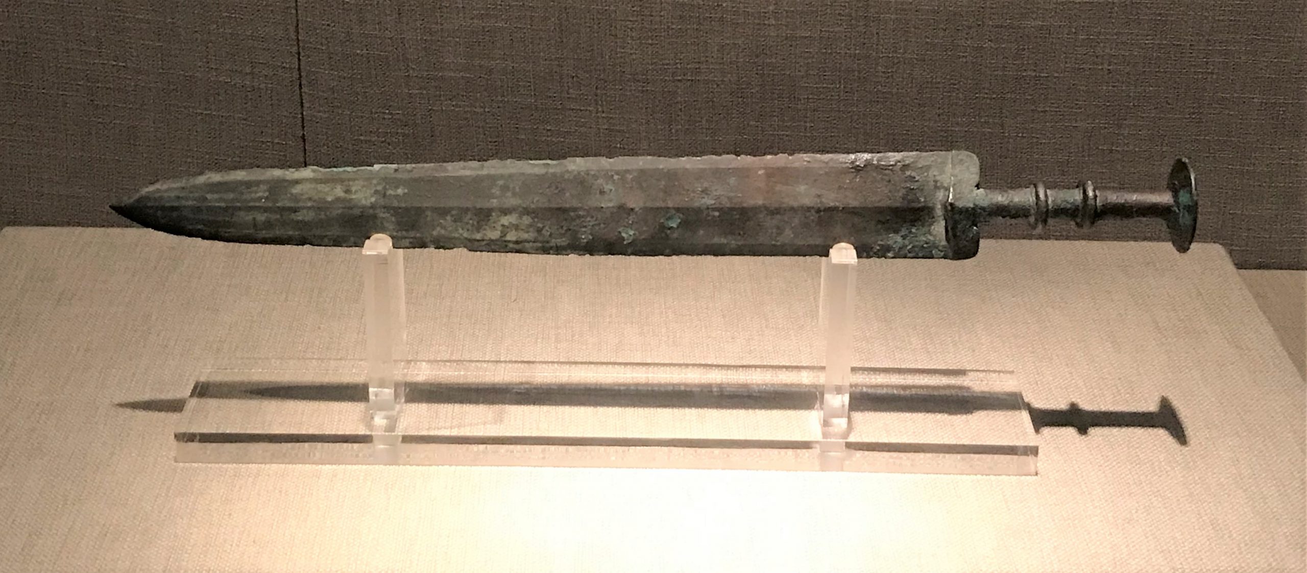 楚式銅剣-先秦時代-常設展F２-成都博物館