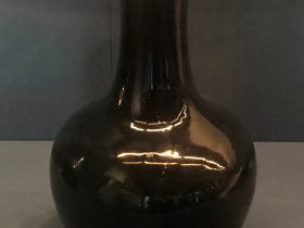 窯変藍釉磁瓶-顧復初-明清時代-常設展F３-成都博物館