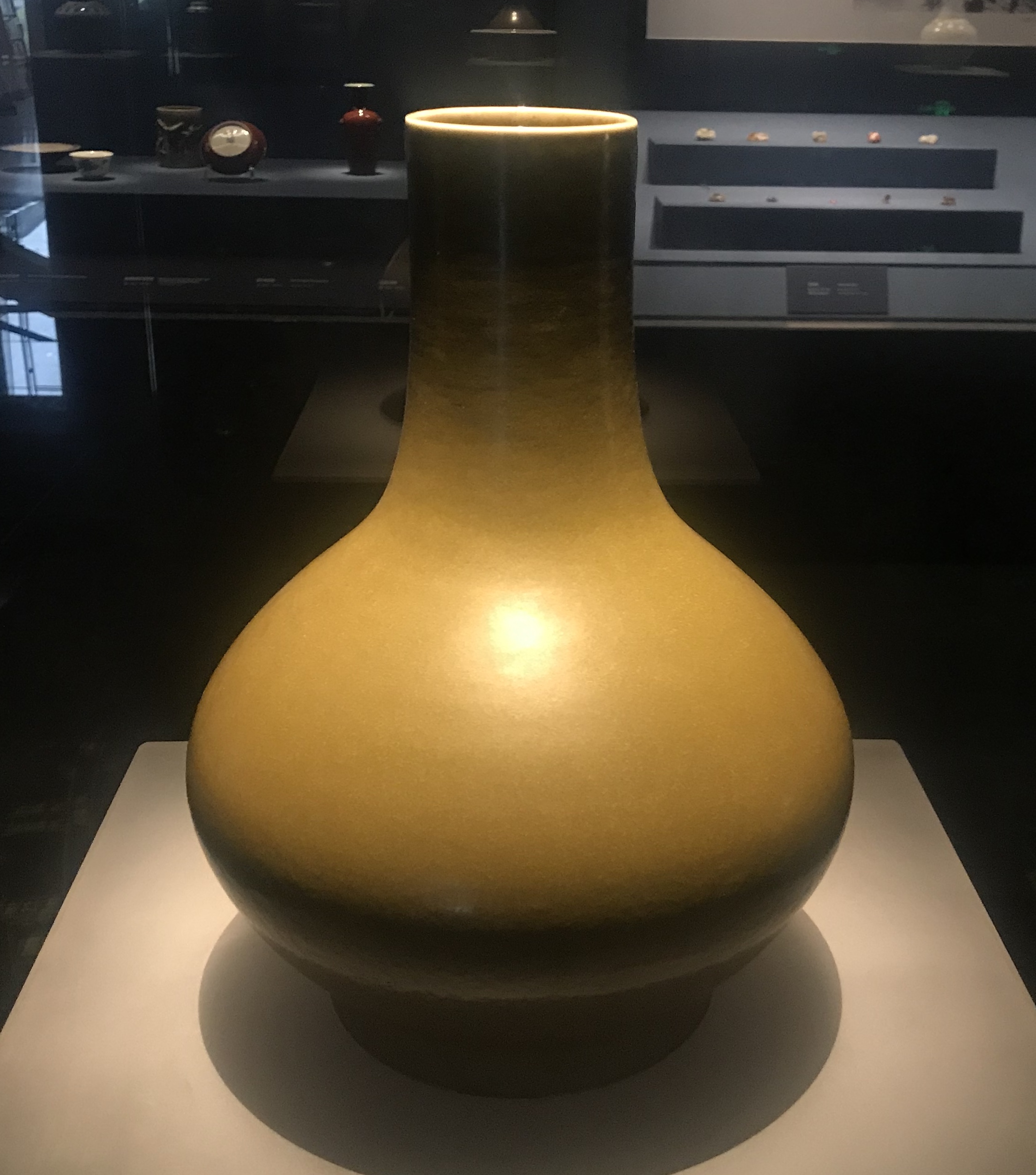 茶葉末釉磁荸薺瓶-明清時代-常設展F３-成都博物館