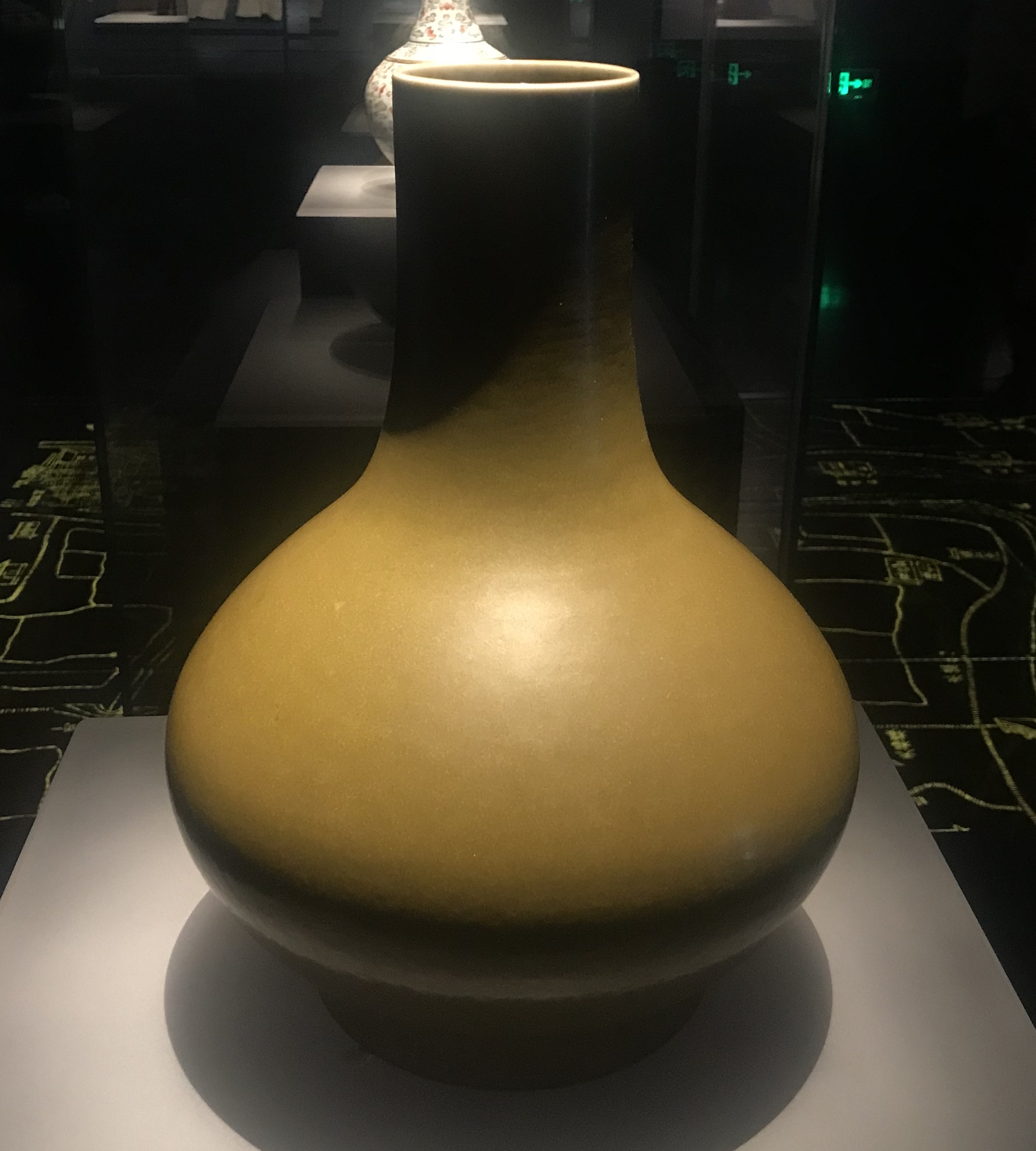 茶葉末釉磁荸薺瓶-明清時代-常設展F３-成都博物館