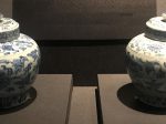 青花纏枝花卉紋帯蓋磁罐-明清時代-常設展F３-成都博物館