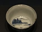 青花山水図磁碗-明清時代-常設展F３-成都博物館