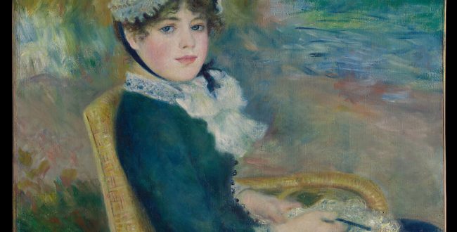 【ルノワール「By the Seashore」(海辺で)】