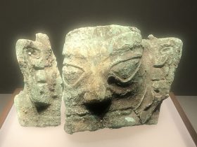 青銅人面具3-青銅器館-三星堆博物館-広漢市-徳陽市-四川省