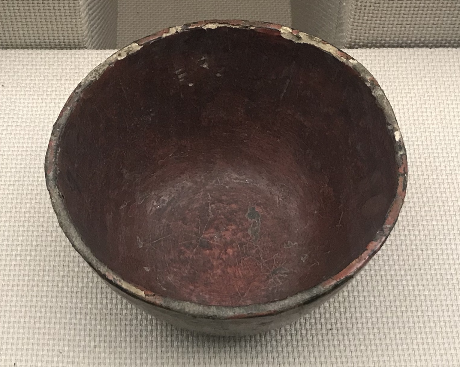 彩皮碗-彜族漆器-四川民族文物館-四川博物館-成都
