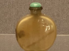 瑪瑙鼻煙瓶-清時代-工藝美術館館-四川博物館-成都
