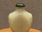 白玉扁形鼻煙瓶-清時代-工藝美術館館-四川博物館-成都
