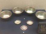 銀小碟-銀碗-チャン族生活用品-四川民族文物館-四川博物館-成都