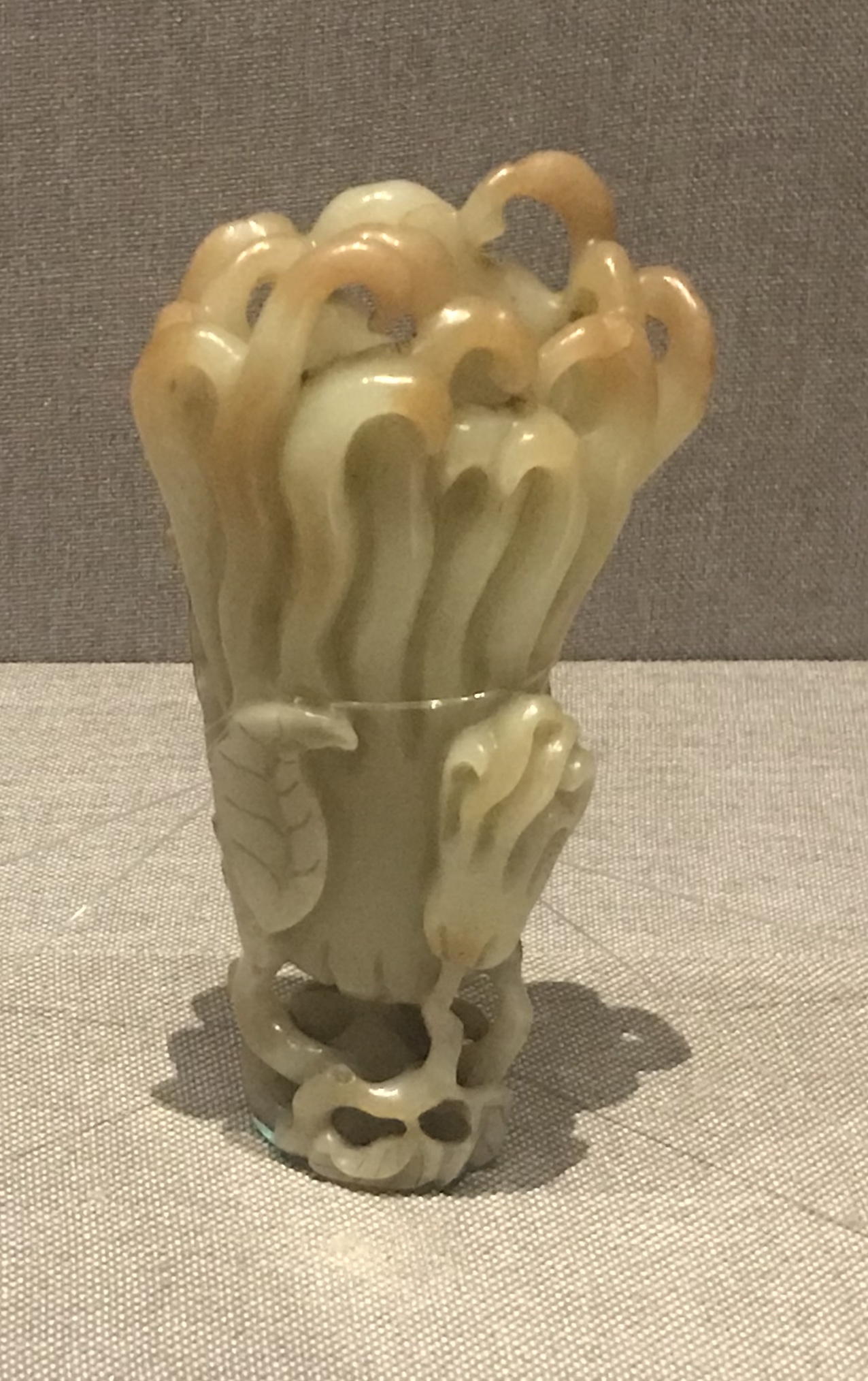 仏手式玉置物-清時代-工藝美術館館-四川博物館-成都