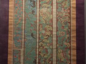 臨摹図案花辺図軸-張大千芸術館-四川博物院-成都