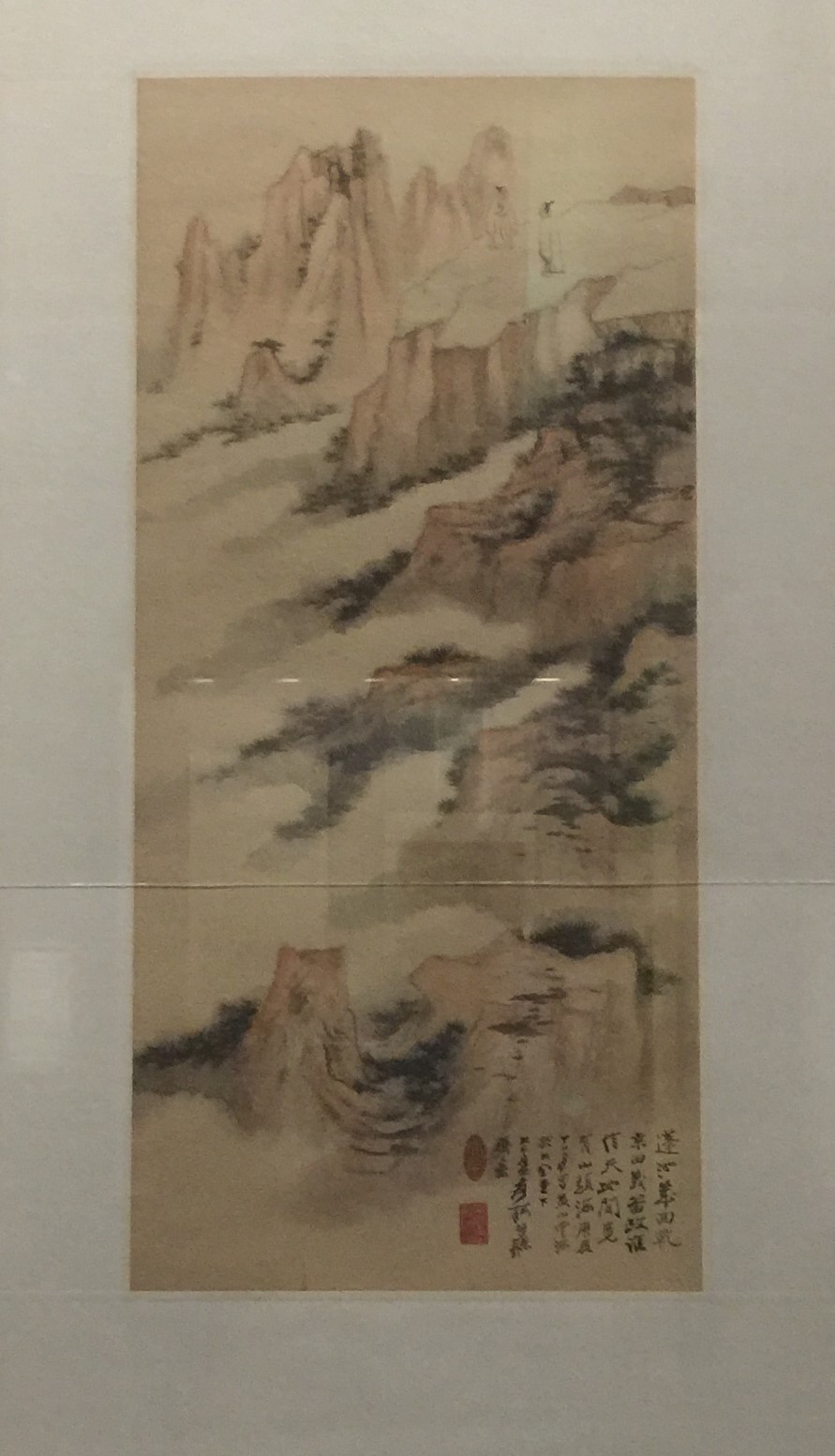 黄山雲海図(複製品)-張大千芸術館-四川博物院-成都