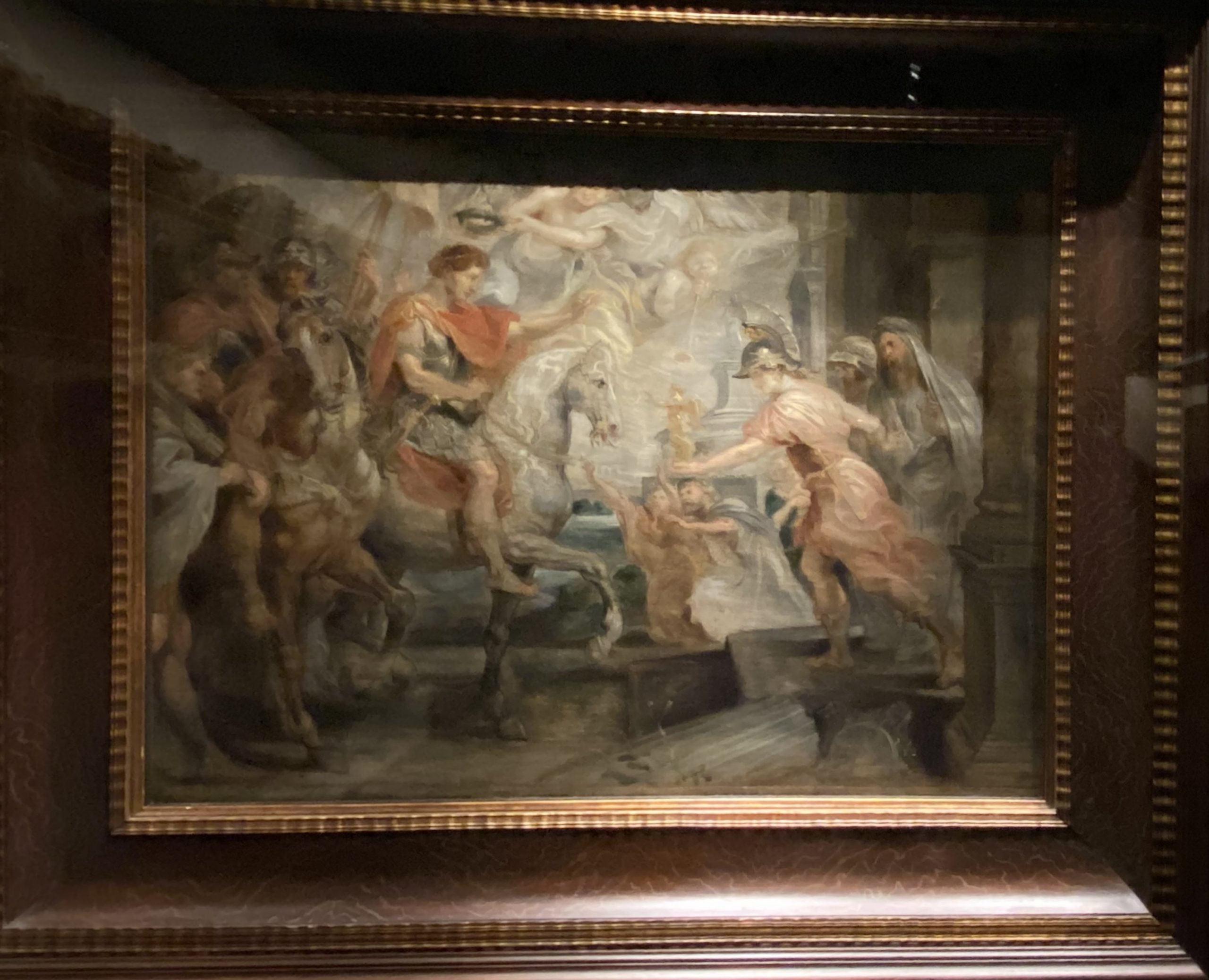 コンスタンティンのローマへの凱旋 ピーターポールルーベンス 特別展 光影浮空 欧州絵画