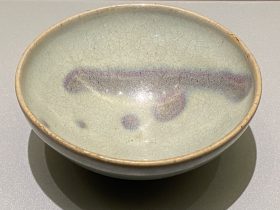 天青釉紫斑碗-元時代-特別展【食味人間】四川博物院・中国国家博物館