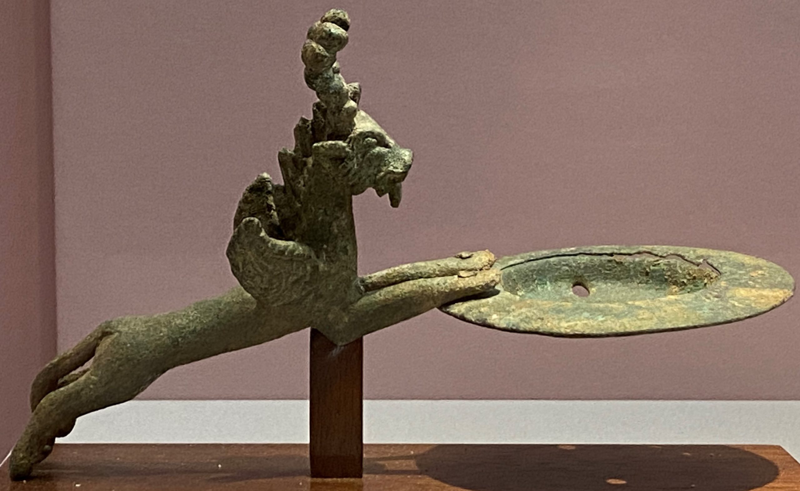 青銅帯柄香炉-特別展【山高水長・物象千年-シルクルードの文化と