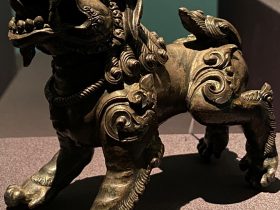 銀獅子-特別展【七宝玲瓏-ヒマラヤからの芸術珍品】-金沙遺跡博物館-成都