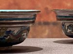 銀焼藍雲龍紋碗-特別展【七宝玲瓏-ヒマラヤからの芸術珍品】-金沙遺跡博物館-成都