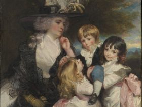 【レディ・スミスと彼女の子供たち　Lady Smith and Her Children】イギリス‐画家‐サー・ジョシュア・レイノルズ（Sir Joshua Reynolds）